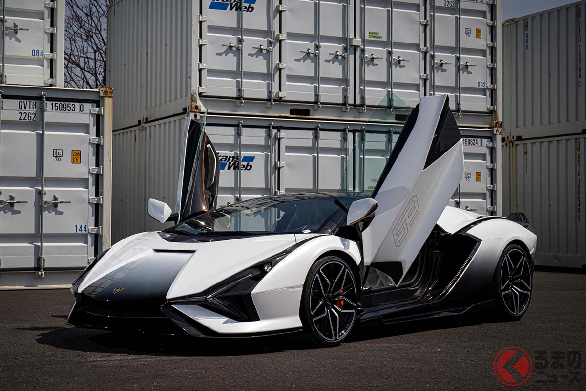 アウトモビリ・ランボルギーニ初のハイブリッド・スーパースポーツカー「Sian(シアン) FKP 37」