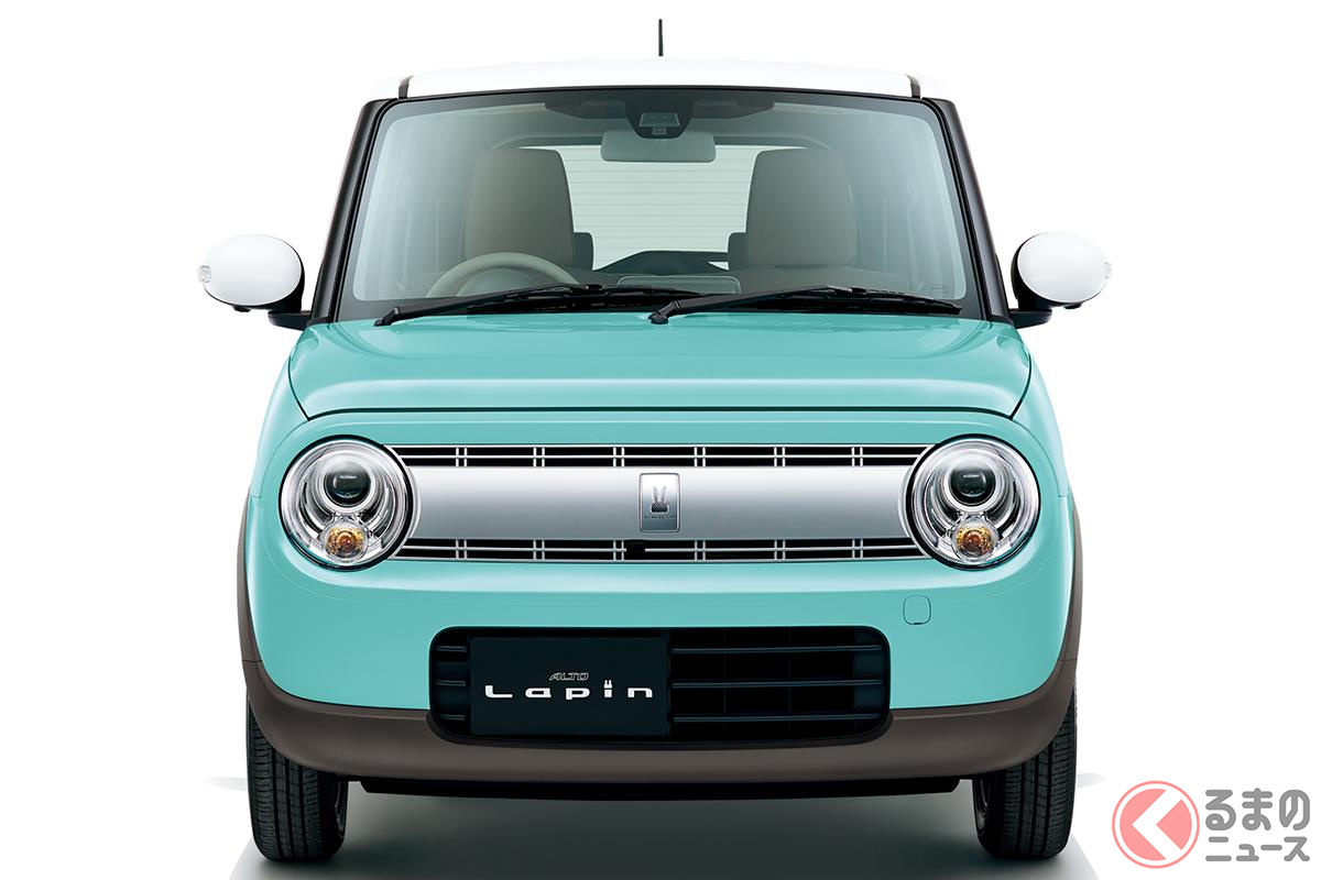女性ユーザーのためにさまざまなアイデアが盛り込まれた「アルト ラパン」