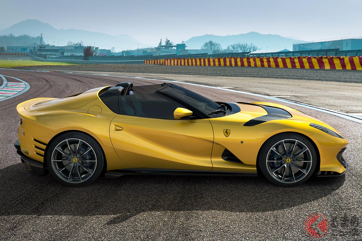 「812コンペティツィオーネA」の発表は、フェラーリが用意したサプライズであった