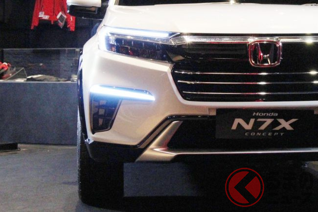 ホンダ新型suv N7x がイケてる インドネシアで登場した7人乗りsuvの姿とは くるまのニュース ホンダ新型suv N7x がイケてる インドネシアで登場した7人乗りsuvの姿とは くるまのニュース