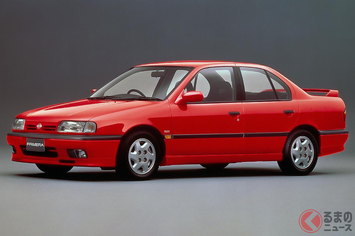 優れた足まわりと基本性能の高さからヒットを記録した初代「プリメーラ」