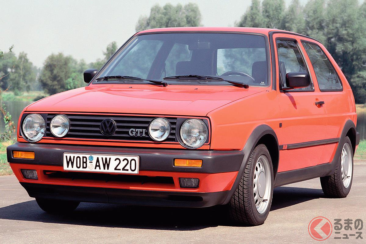 当時はあらゆる面で国産車を凌駕していた「ゴルフ GTI 16V」
