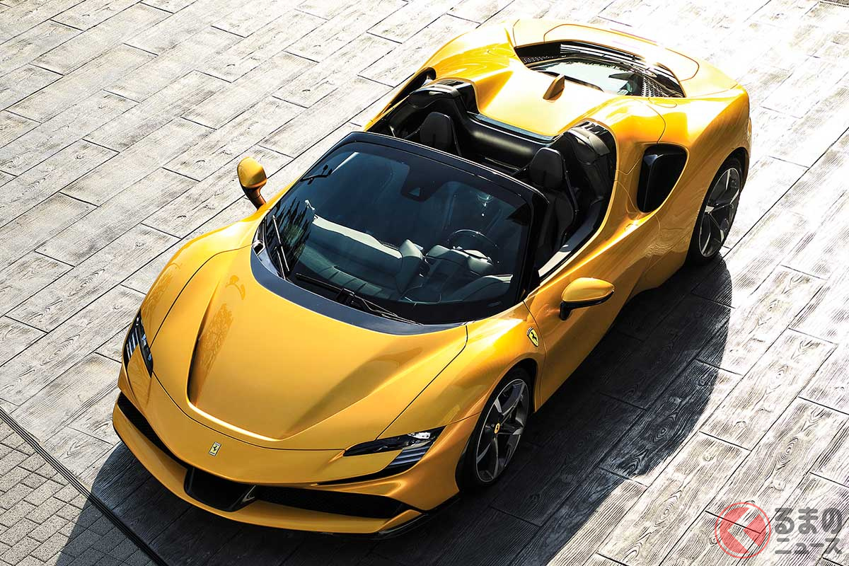 フェラーリ初のPHEVスパイダー「SF90スパイダー」
