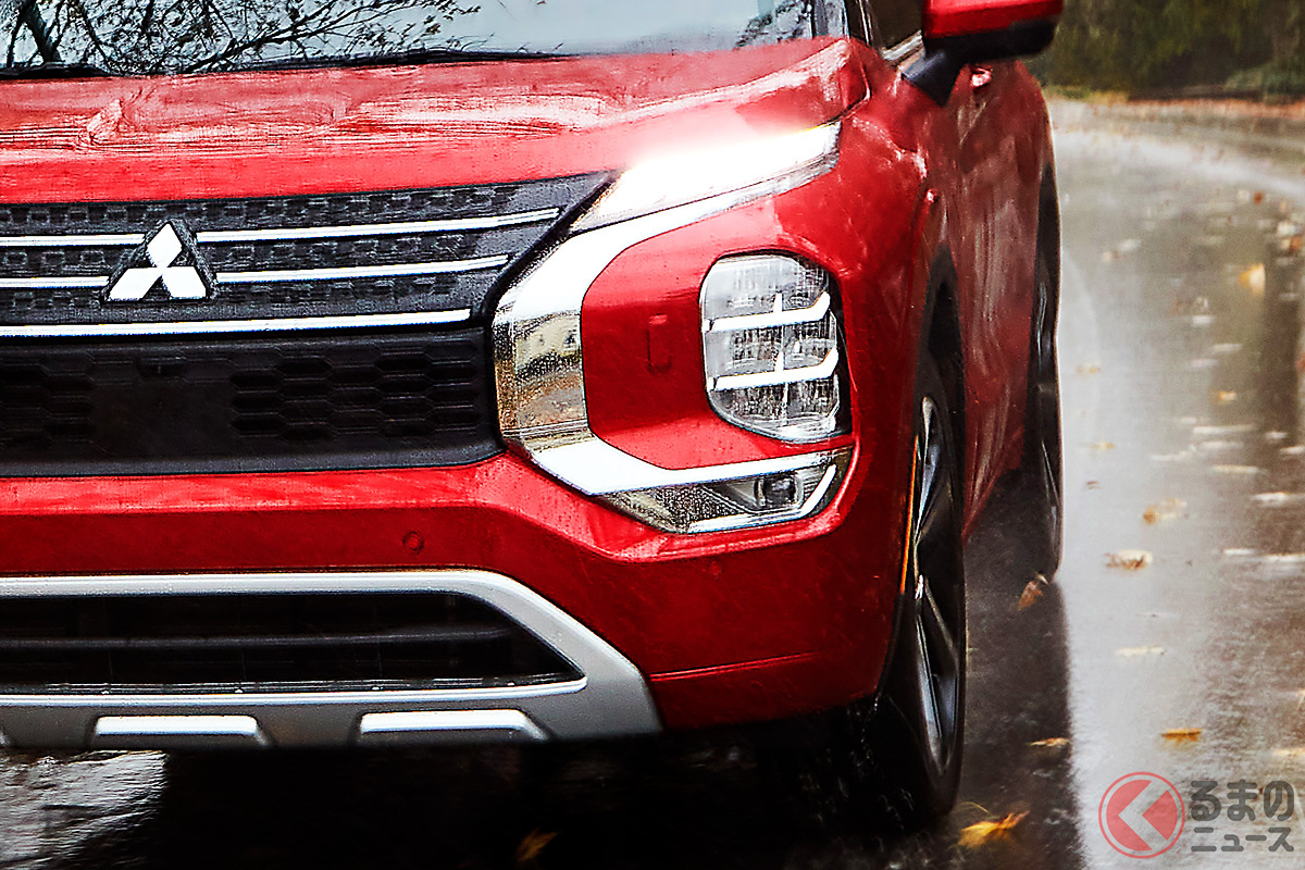 三菱新型「アウトランダー」(写真は北米で販売されるガソリンモデル)