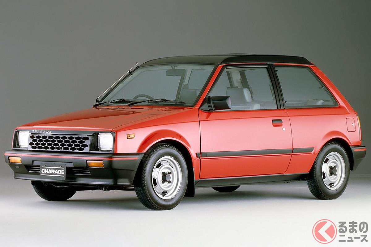 ダイハツの技術力が結集されたディーゼルエンジンを搭載した「シャレード」