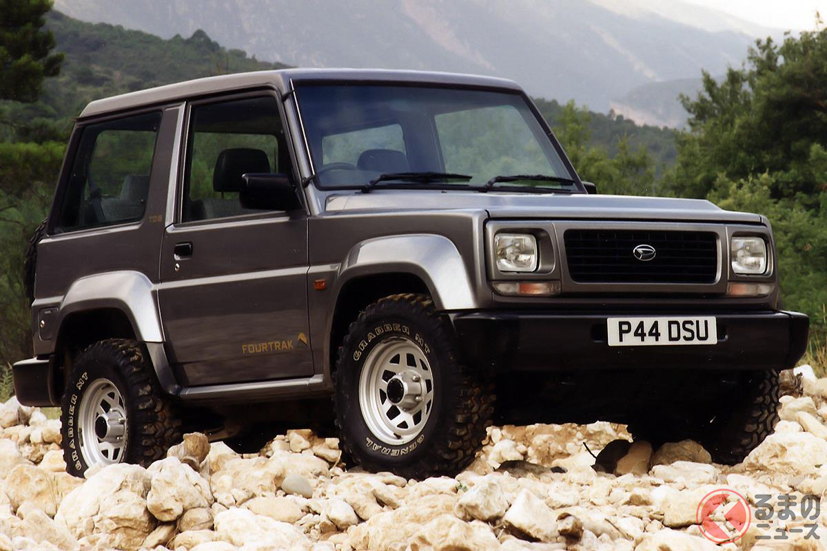 ダイハツが誇る本格的なクロスカントリー4WD車の「ラガー」(画像は英国仕様)
