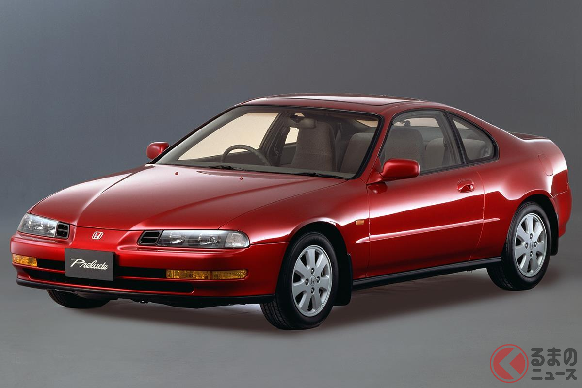 グローバルでの競争力強化もあって大型化した4代目「プレリュード」