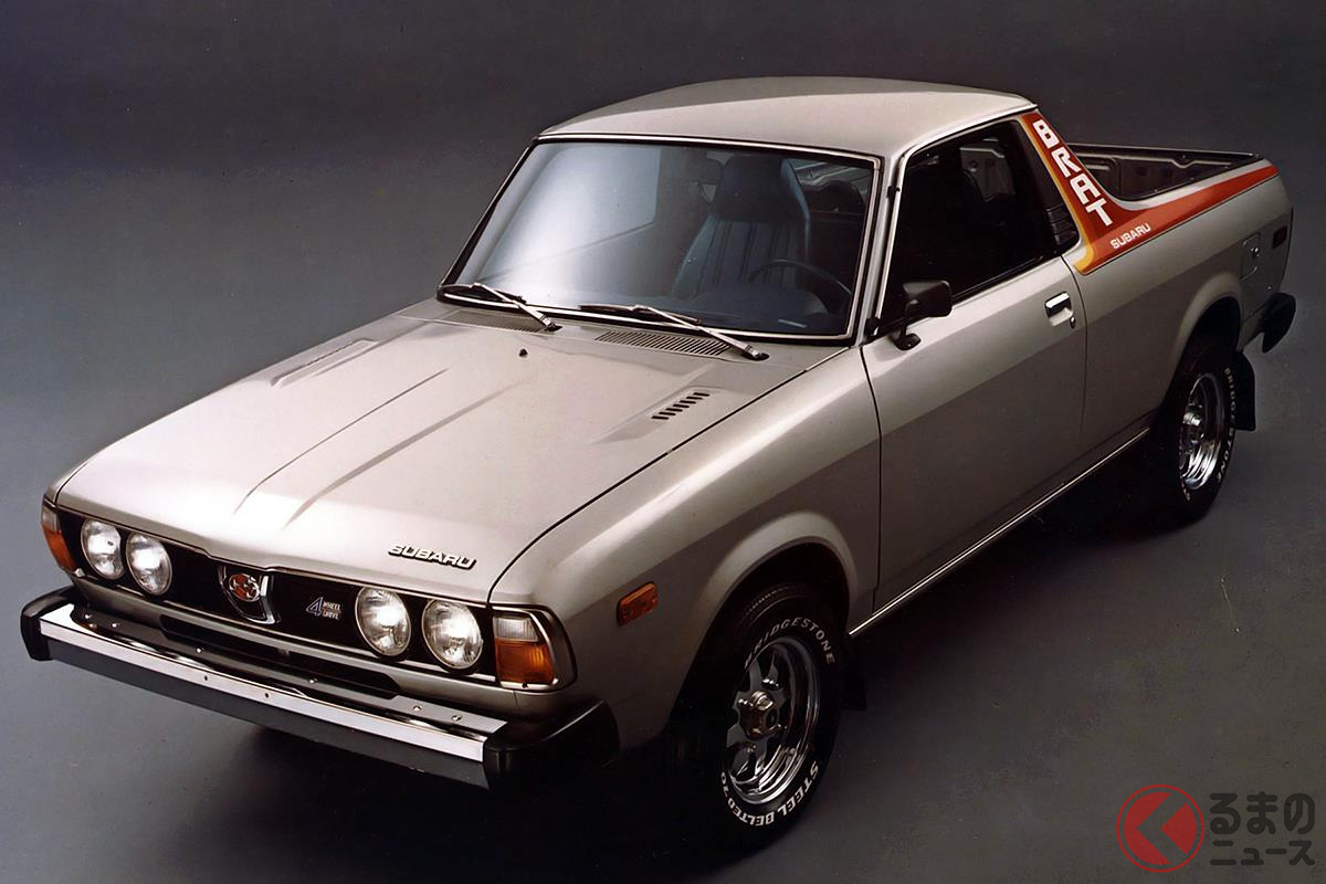 スポーティかつスタイリッシュなフォルムのトラックの「ブラット」