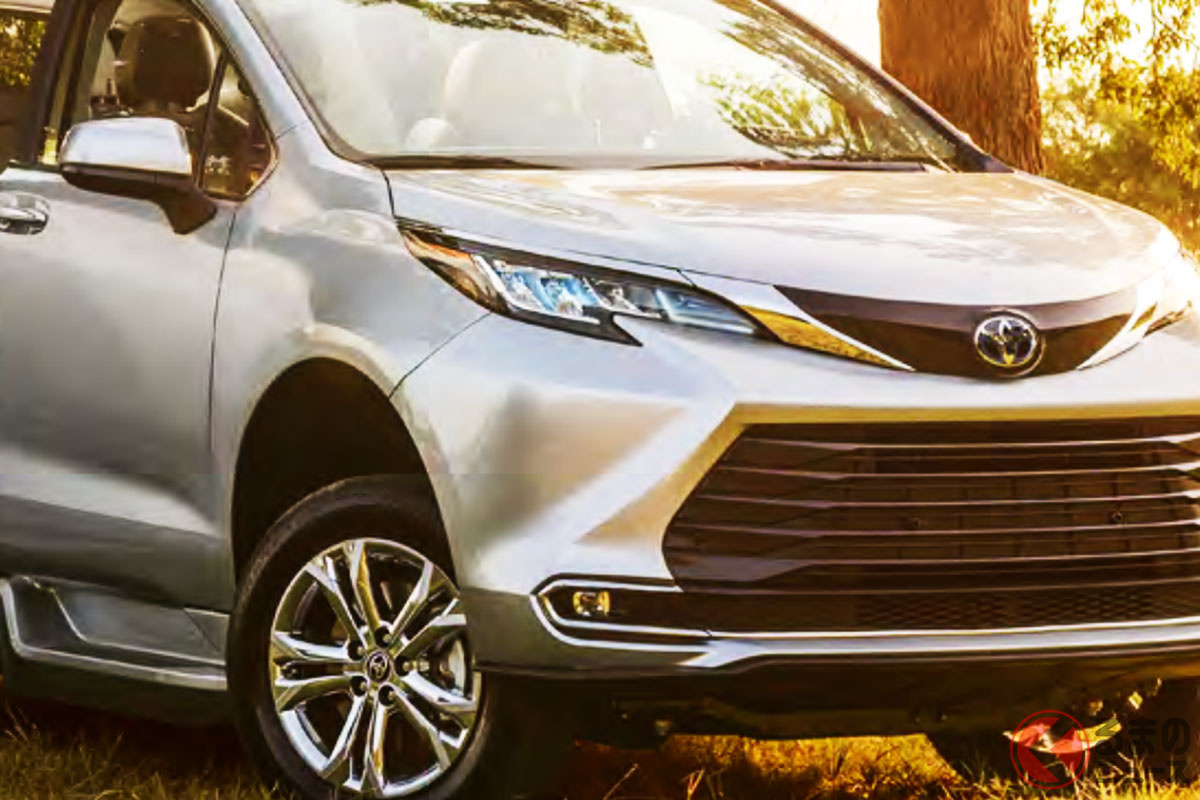 北米で販売されるトヨタ「シエナ」のスロープ仕様