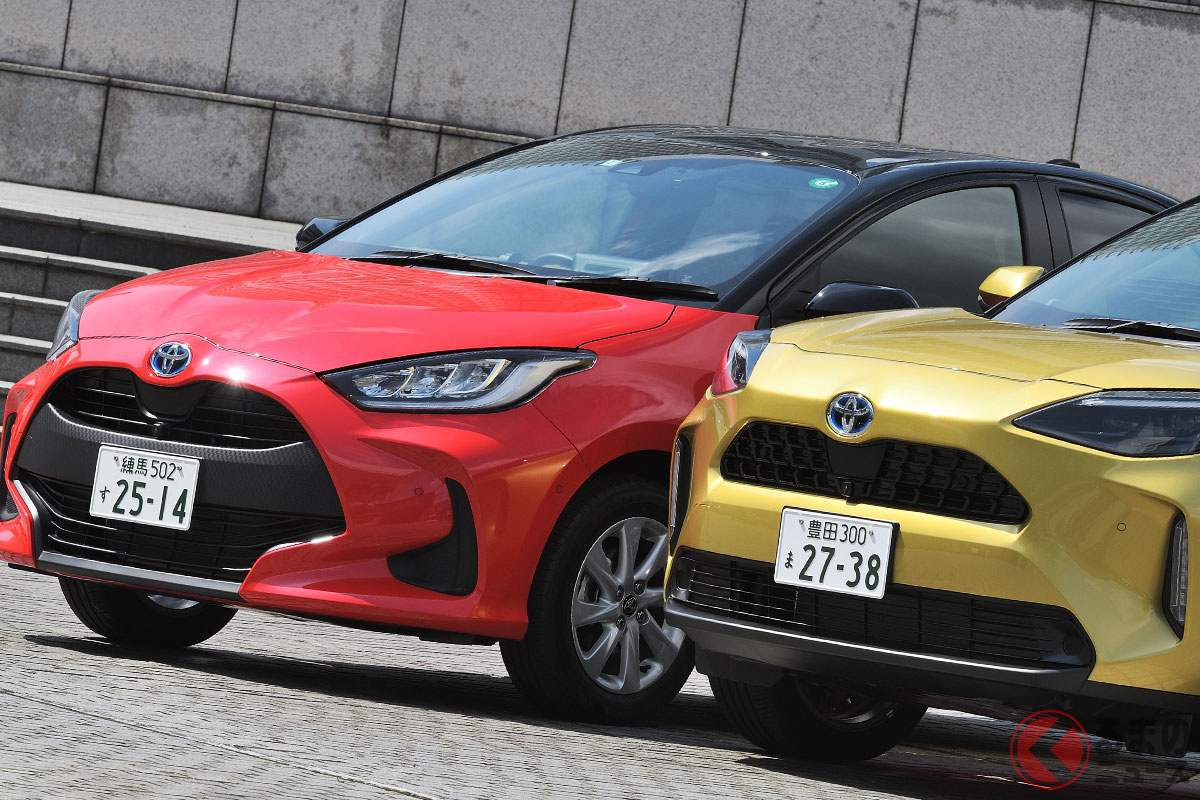 2021年1月の自販連登録車販売台数ランキングで1位となったトヨタ「ヤリス」