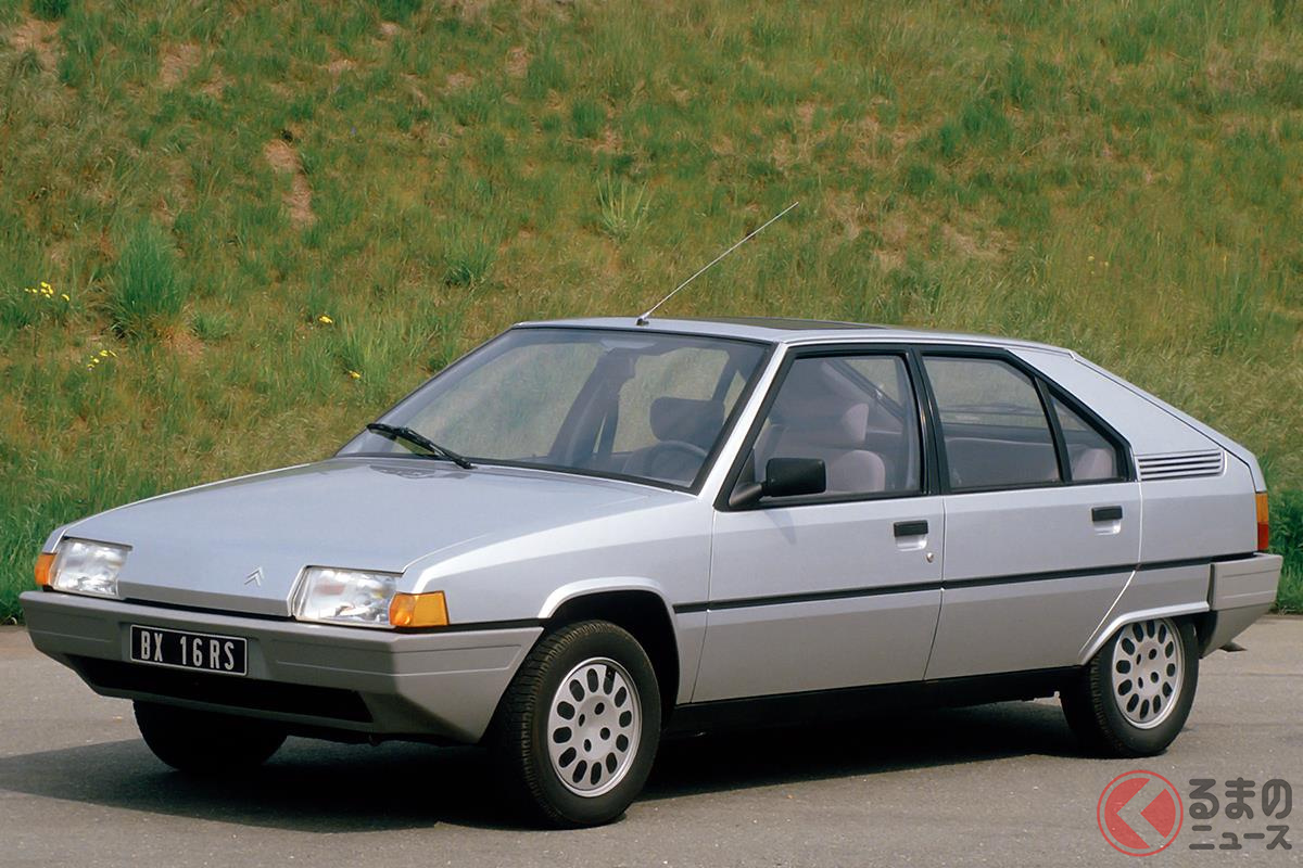 劇中車としてはかなり渋いチョイスといえる「BX」