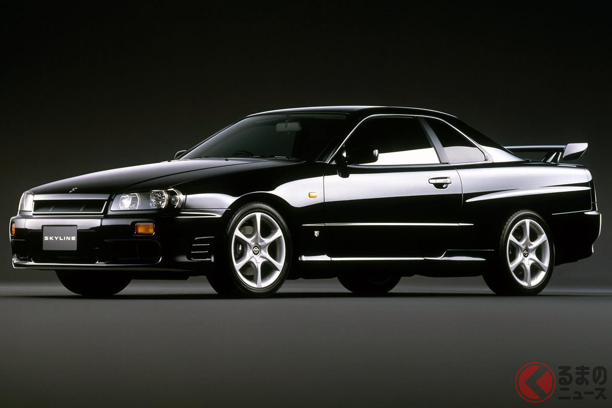 伝統的な「スカイライン」の最終進化系モデルともいえる「スカイライン 25GTターボ」