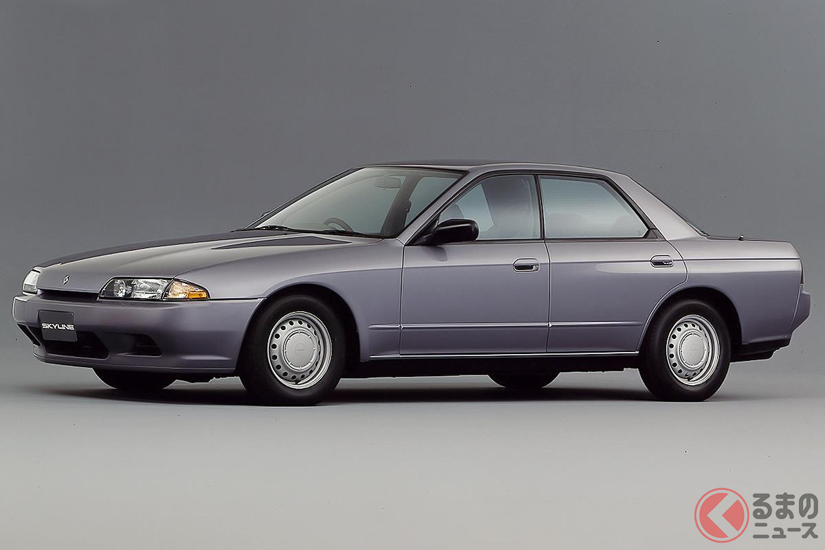 わずか91馬力の直列4気筒エンジンを搭載した「スカイライン GXi」