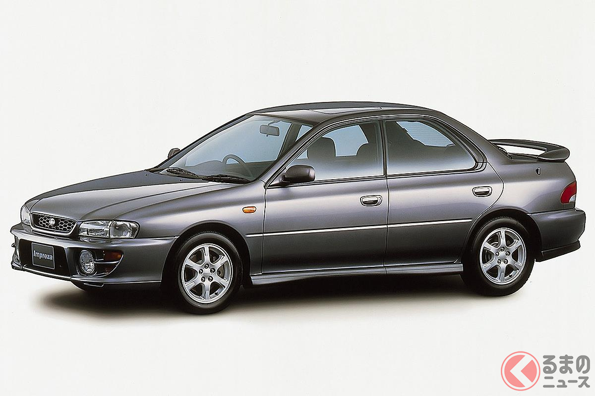 自然吸気エンジンながらスポーツグレードとして存在した「インプレッサ SRX」