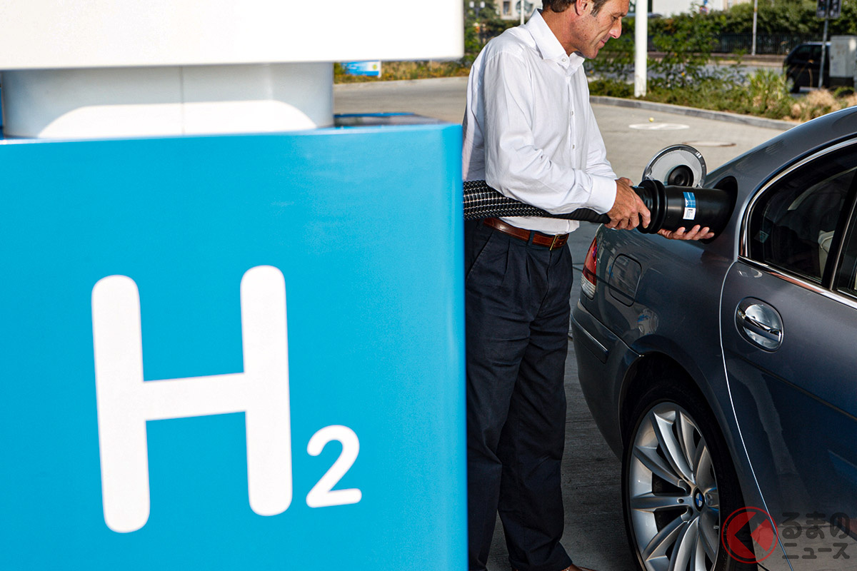 2000年代初頭に本格的に水素エンジンに取り組みプロモーションしていたBMW