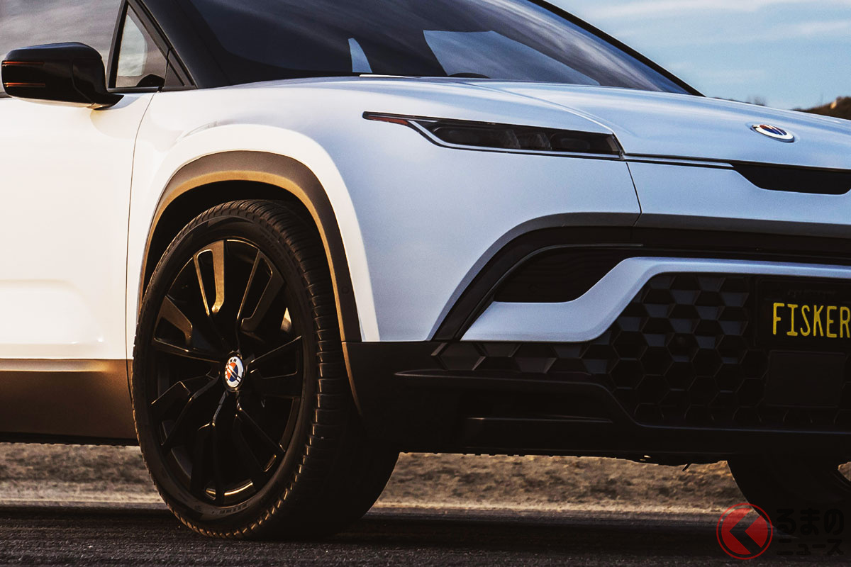 フィスカー新型「オーシャン」(写真はパパモビルのベースとなるモデル)