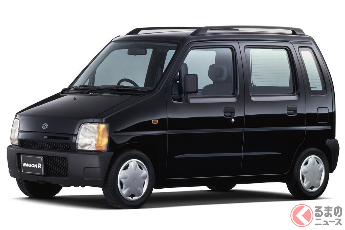 明確なコンセプトと優れたデザインが高く評価された初代「ワゴンR」