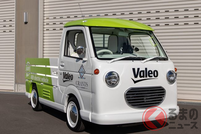 個性派レトロ軽トラに4wdを搭載 軽の未来を占う 4wdev軽トラック のスゴさとは くるまのニュース 個性派レトロ軽トラに4wdを搭載 軽の未来を占う 4wdev軽トラック のスゴさとは くるまのニュース