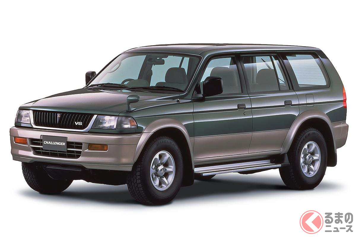 洗練されたデザインは三菱自らも都会的と標榜した「チャレンジャー」