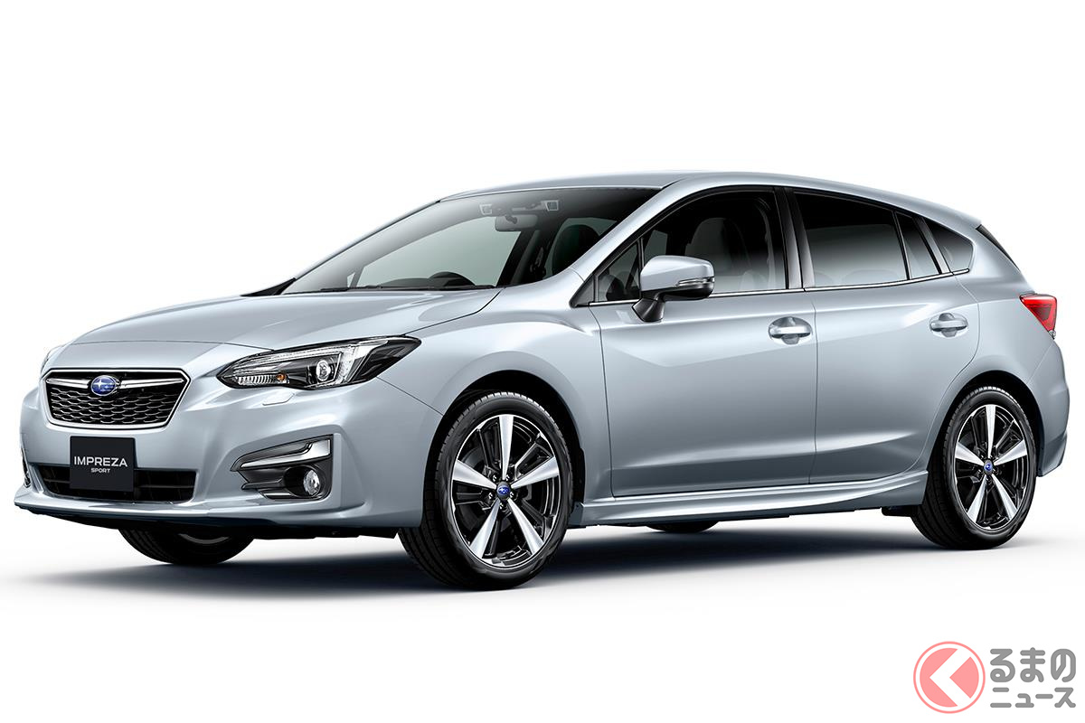5代目にあたる「インプレッサ スポーツ」の前期型