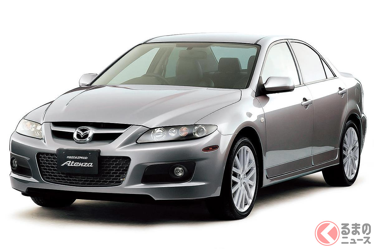 高性能なターボエンジン+4WDというシリーズ最強のモデルだった「マツダスピード アテンザ」