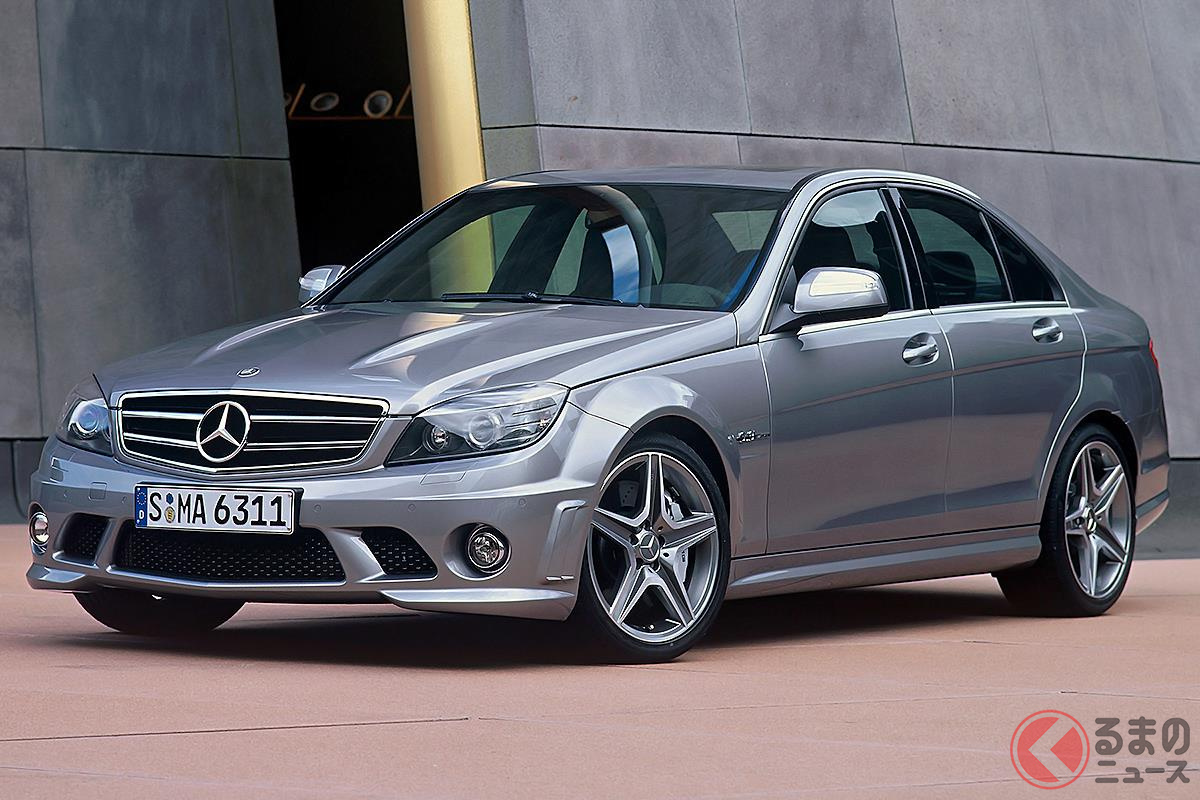 危険なほどのパワー特性も魅力のひとつだった「C63 AMG」