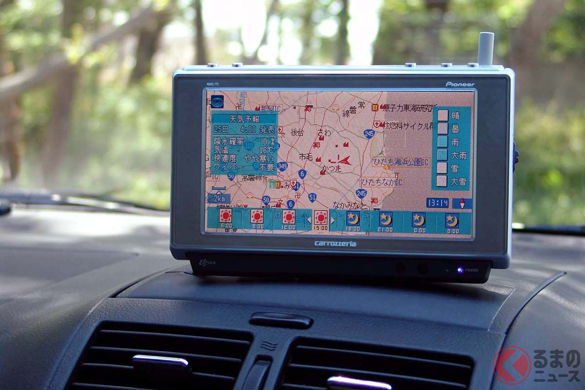 2002年に登場した世界初の通信機能内蔵型カーナビがパイオニア「Air Navi(エアーナビ)だ