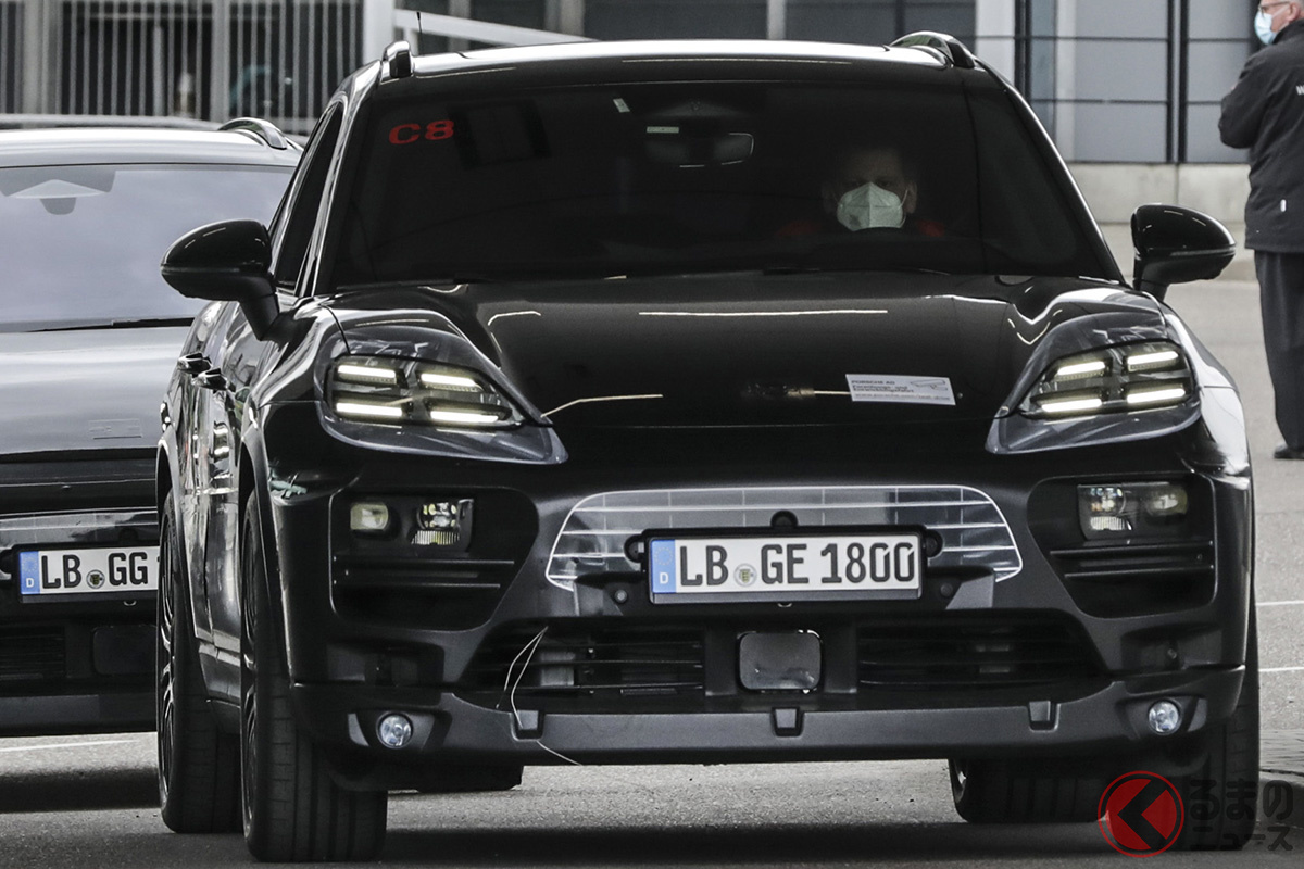 開発中のポルシェ次世代「マカン」