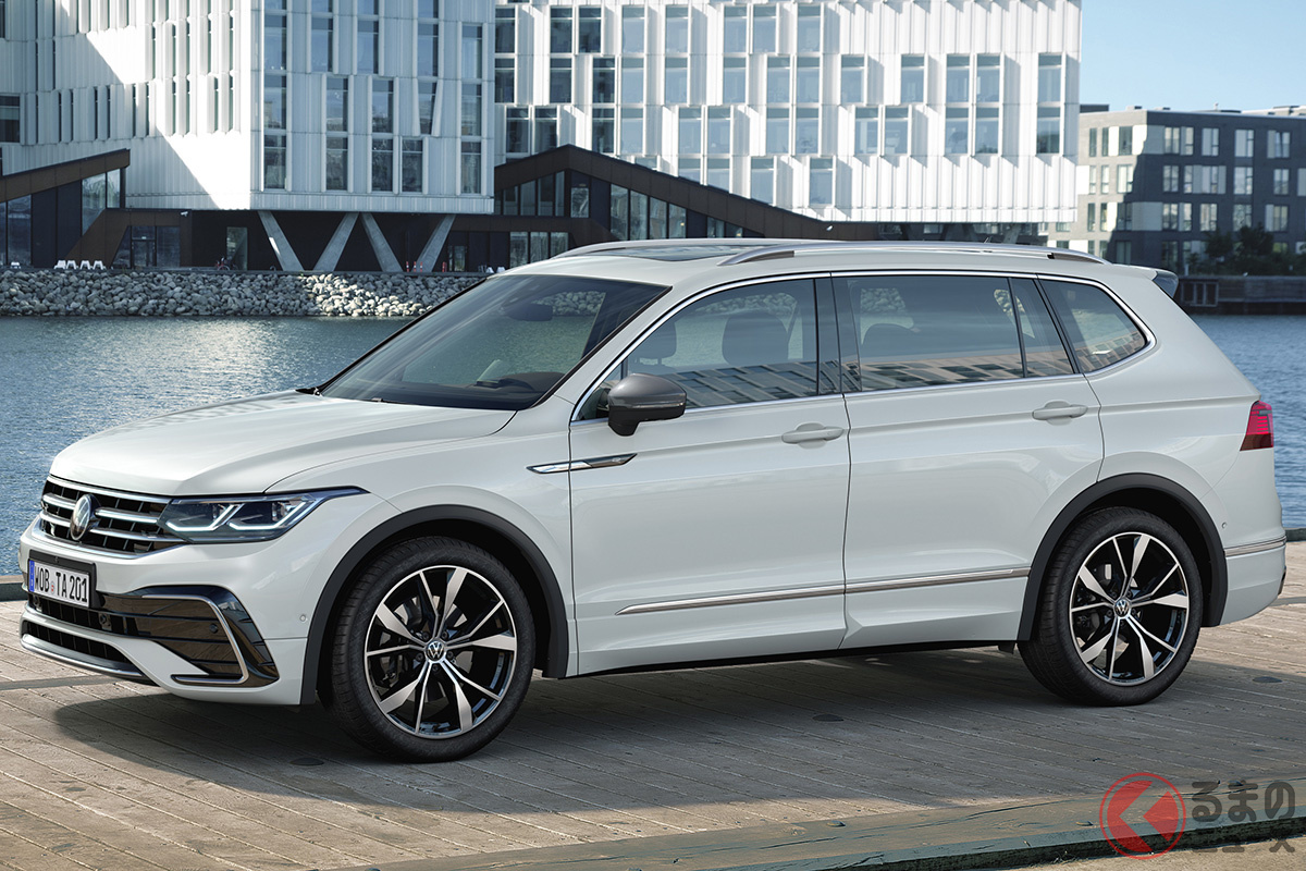 VW新型「ティグアン・オールスペース」。全長は4723mm