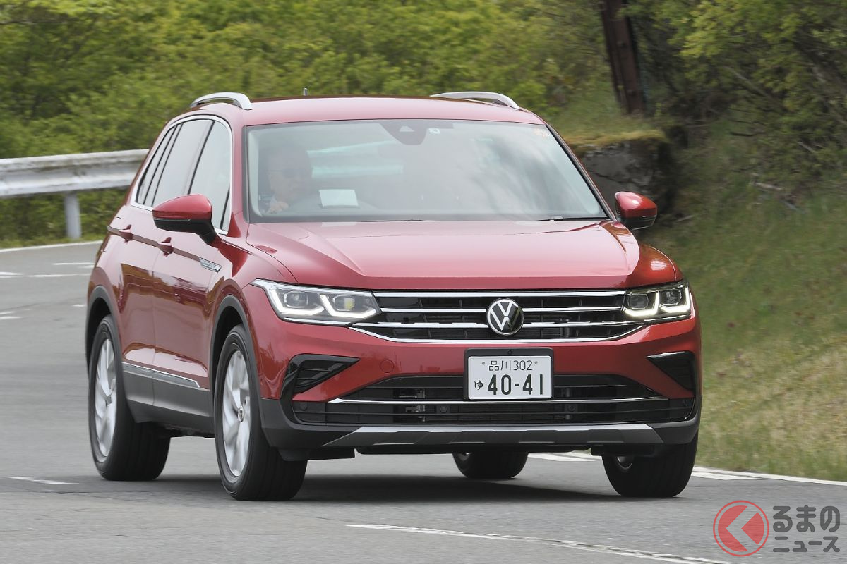 VW改良新型「ティグアン」の走り