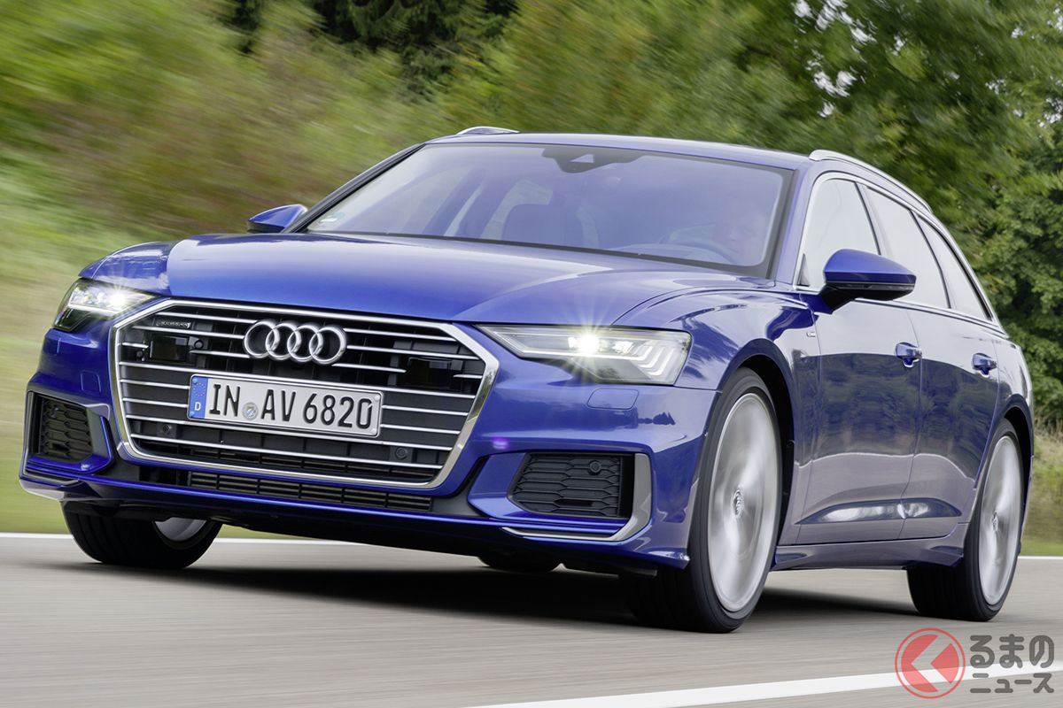ワゴンモデルの「A6アバント」も実質値下げされてより求めやすい価格になっている