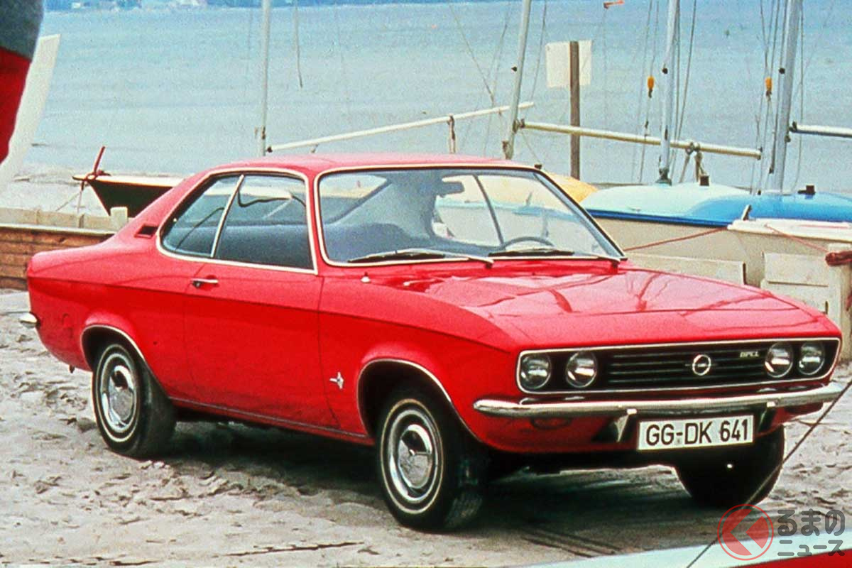 1970年に登場したオペル初代「マンタ」