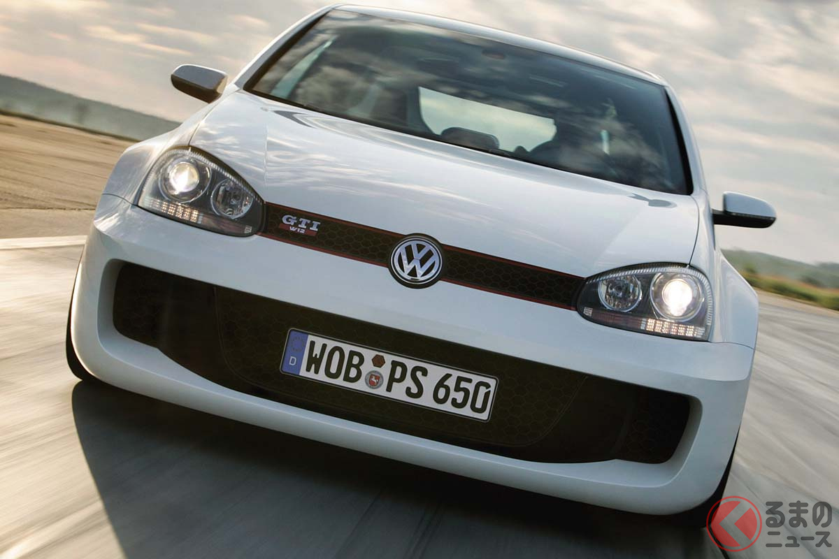 2007年に開催されたGTIミーティング「ヴェルターゼー」でお披露目されたVW「ゴルフGTI W12-650」の走り