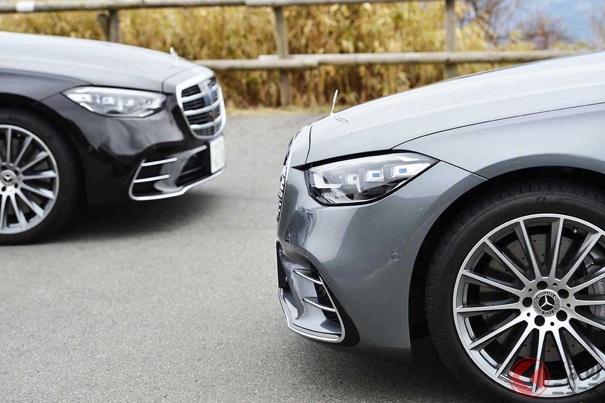 2021年1月に日本で登場したメルセデス・ベンツ新型「Sクラス」のタイヤには「MO-S」というマークが記されている