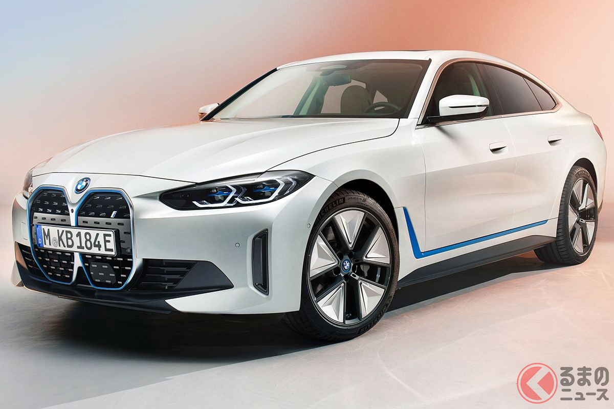 2021年中に欧州で登場する予定のBMW電動プレミアムセダン「i4」