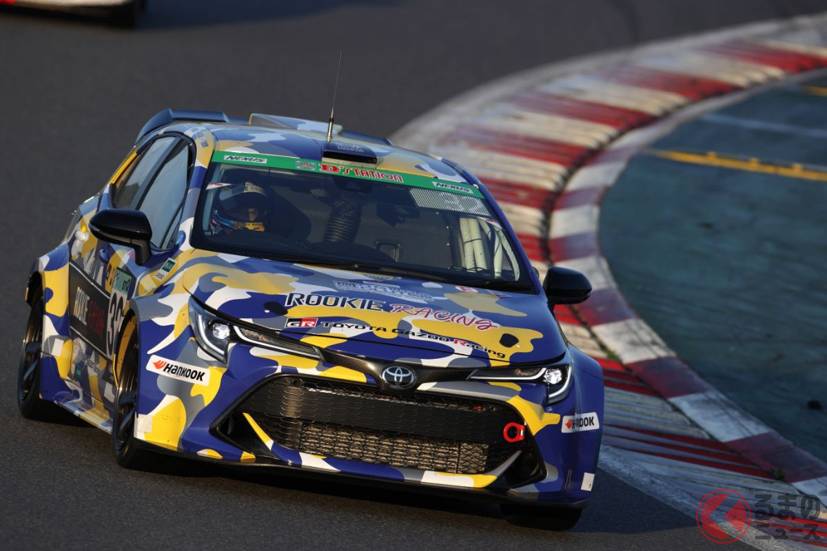 ほかのガソリン車と遜色ない動力性能を有している水素エンジン搭載のカローラスポーツ