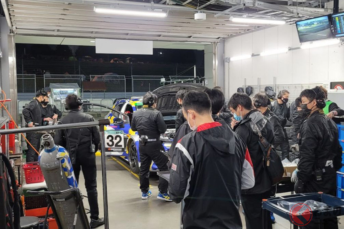 24時間レースという過酷な現場を水素エンジンの第一歩に選んだが、さまざまなトラブルにも見舞われた
