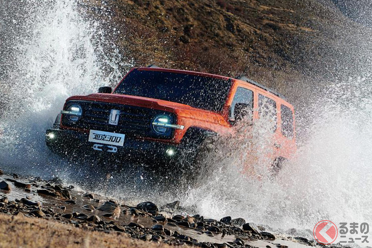 WEYが新しいタイプのSUVとして発表した「タンク」