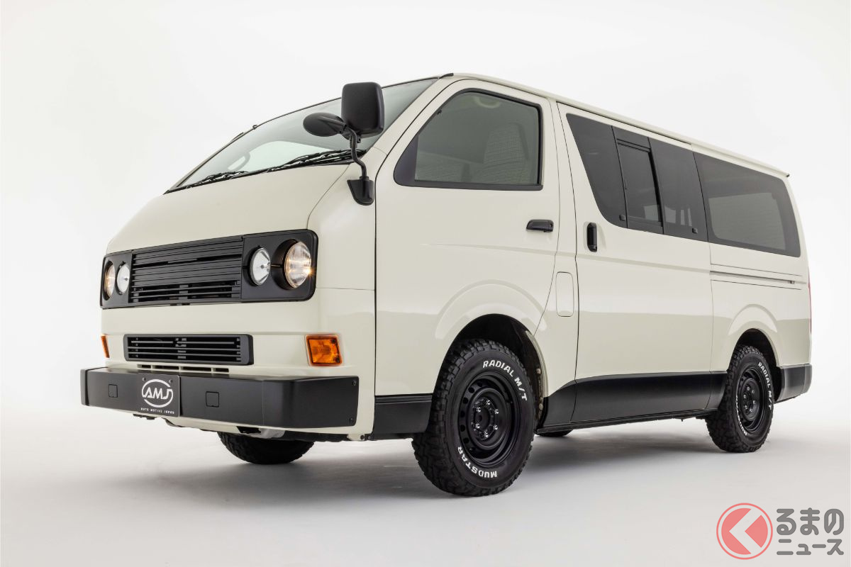 丸目でレトロなトヨタ ハイエース がオシャレすぎる クラシカルなカスタムのブーム到来 くるまのニュース 丸目でレトロなトヨタ ハイエース がオシャレすぎる クラシカルなカスタムのブーム到来 くるまのニュース