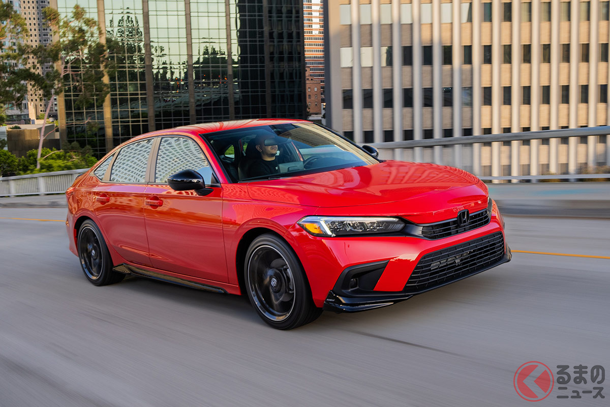 ホンダ11代目新型 シビック 発売 6年ぶり全面刷新のセダンを北米で約240万円から くるまのニュース ホンダ11代目新型 シビック 発売 6年ぶり全面刷新のセダンを北米で約240万円から くるまのニュース