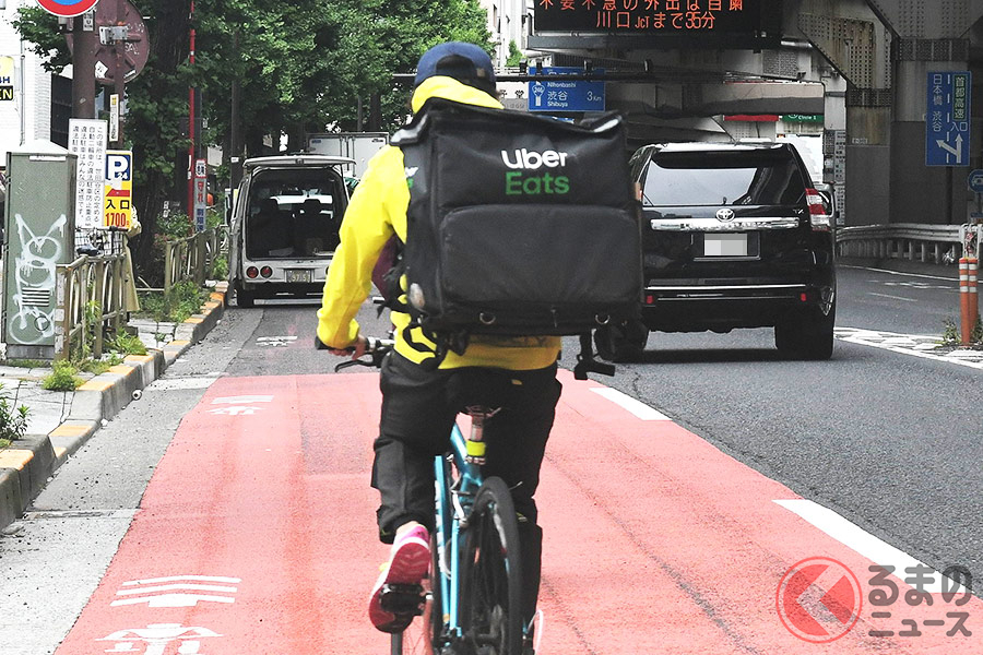 ウーバースタッフだけじゃない! 自転車ユーザーのマナーも問題になっている