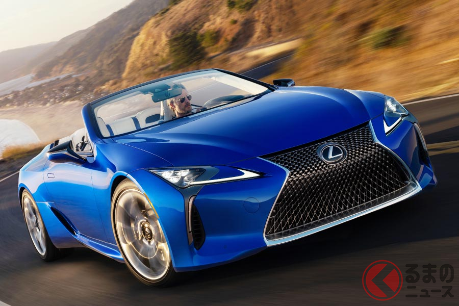 約6年ぶりのレクサスオープンモデル「LC500コンバーチブル」