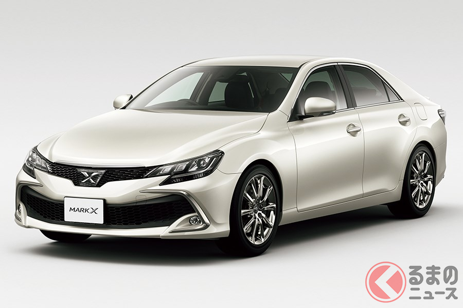 正統派のスポーティセダンとして人気だった「マークX」