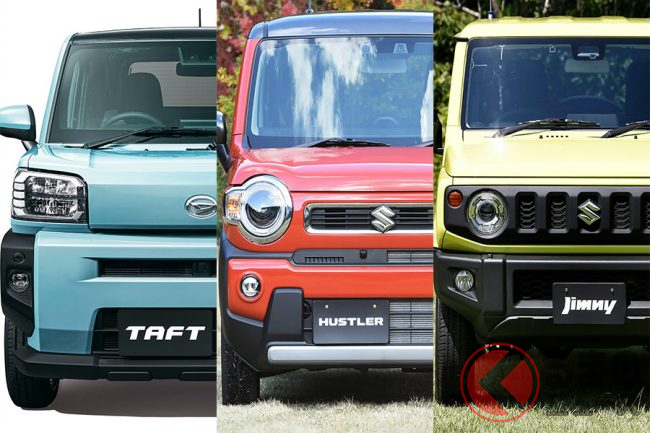 軽の三つ巴合戦開幕 タフト ハスラー ジムニーの似て非なる違いとは くるまのニュース 軽の三つ巴合戦開幕 タフト ハスラー ジムニーの似て非なる違いとは くるまのニュース