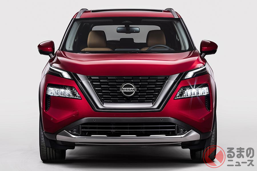 2020年6月に北米で発表された日産の新型「ローグ」(北米仕様)