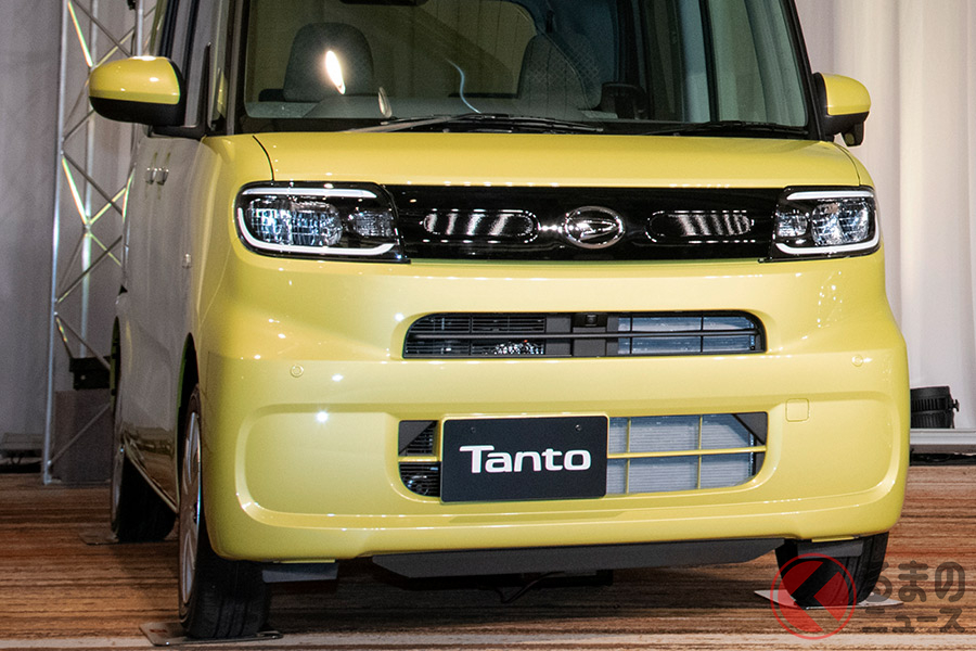 2019年7月9日に発売されたダイハツ「タント」(写真は発表会の様子)