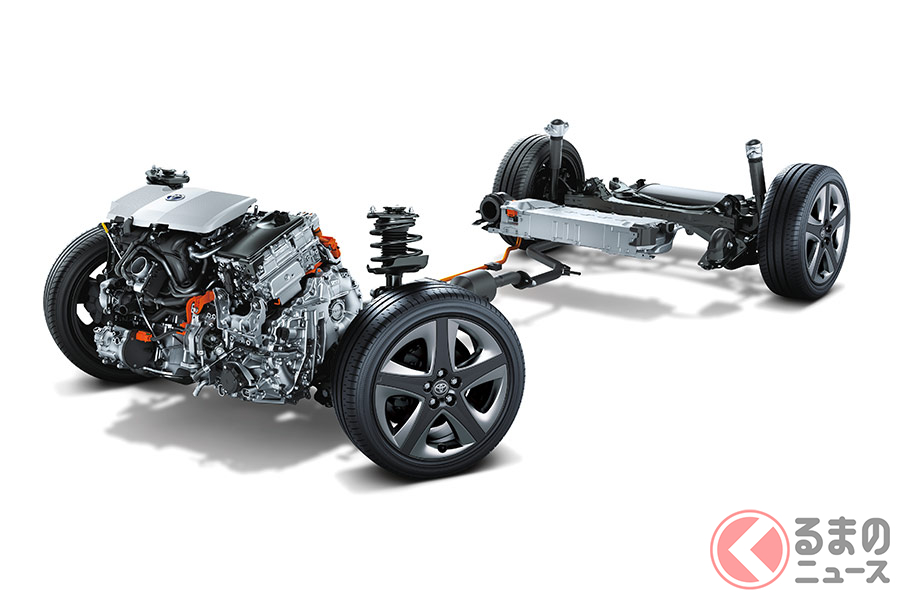 トヨタ「プリウス」のハイブリッドシステム構造