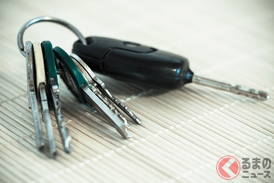 最近はスマートキーが普及し、メカニカルキーのみの新車は少なくなった(写真はイメージ)