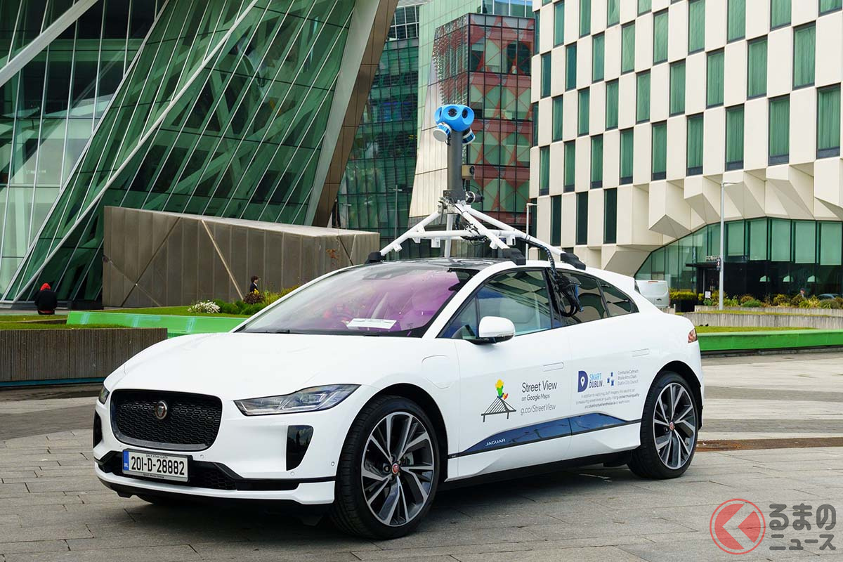 Googleストリートビュー用車両に採用されたジャガー「I-PACE」