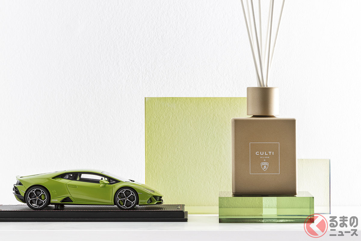 ランボルギーニとCulti Milanoのフレグランス・ブランディング プロジェクトのイメージ